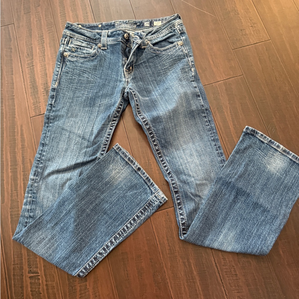 Miss Me Light Blue Bootcut Jeans